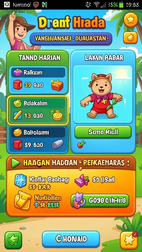 Fitur komunitas yang mendukung interaksi pemain.