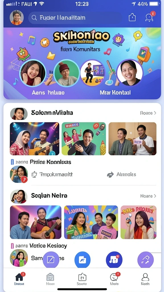 Tampilan antarmuka yang menarik dan mudah digunakan.