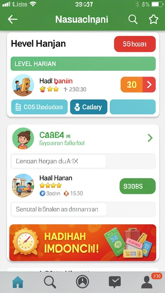 Level yang menantang dan penuh strategi.