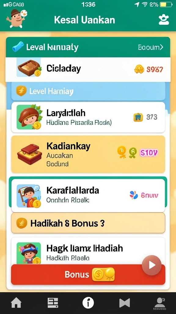 Tampilan antarmuka yang modern dan menarik.