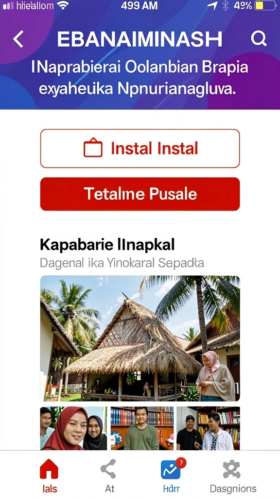 Tangkapan layar menampilkan grafis yang memukau dalam permainan.