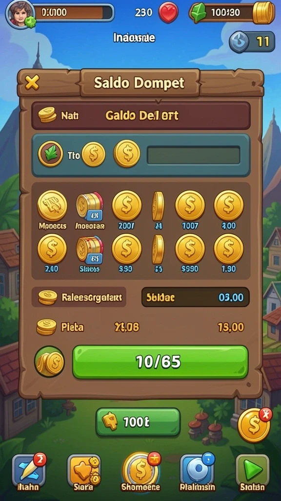 Misi harian yang menantang dengan hadiah menggiurkan.