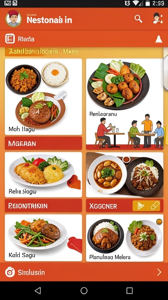 Fitur sosial yang memungkinkan interaksi antar pemain.