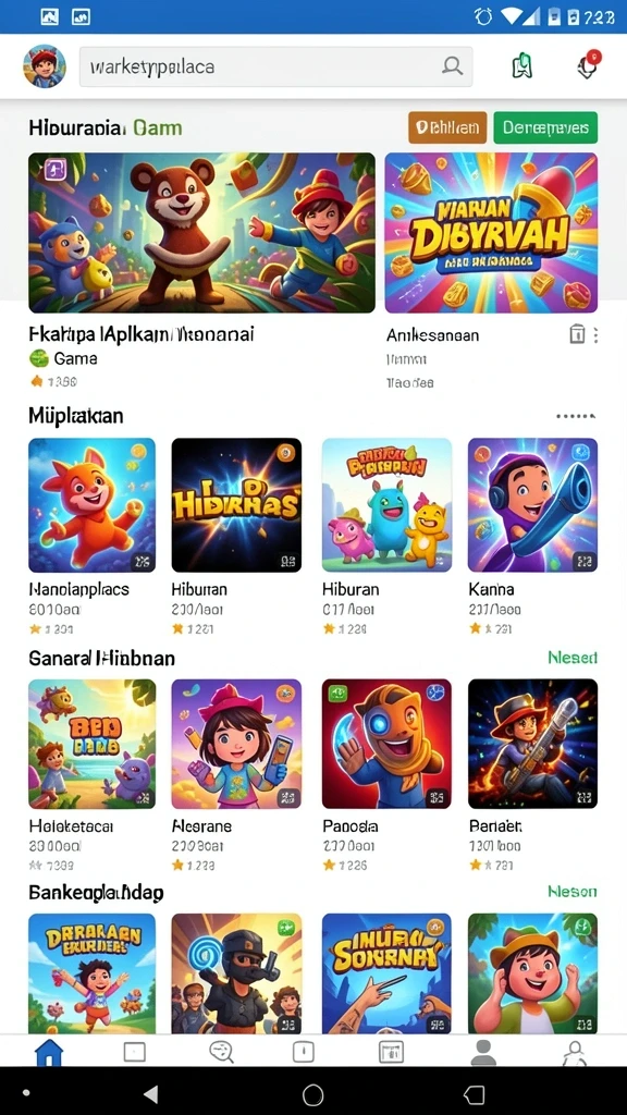Kompetisi sehat dengan pengguna lainnya.
