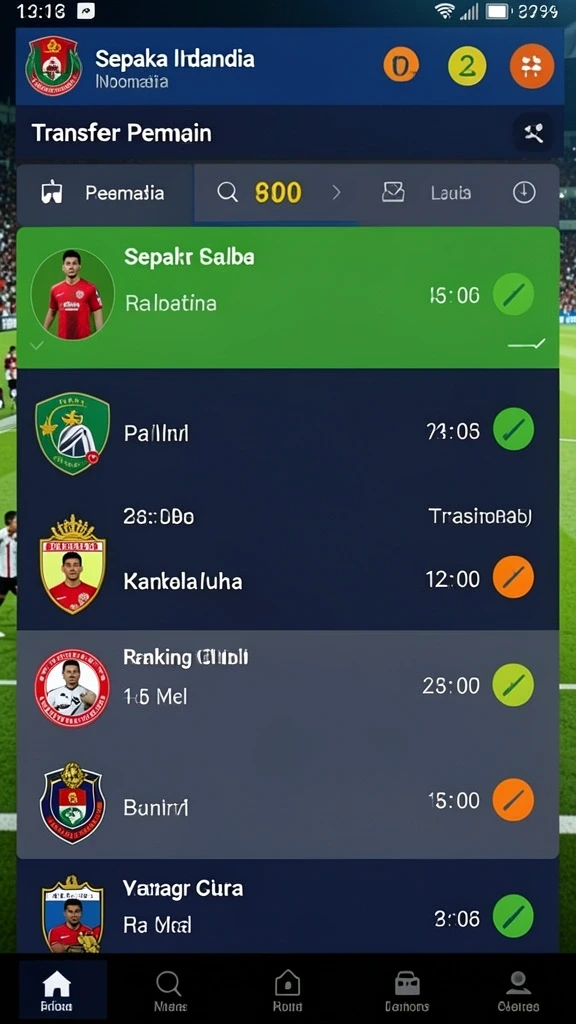 Karakter dengan desain unik dan menarik.