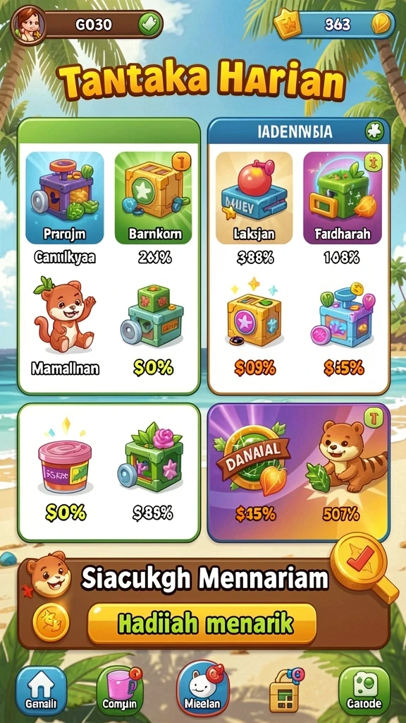 Screenshot menunjukkan antarmuka permainan GACOR668 yang menarik.