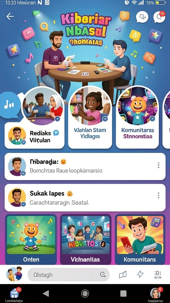 Karakter-karakter unik dengan kemampuan spesial.