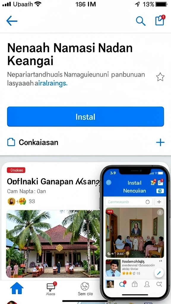 Tangkapan layar saat pemain bersaing dalam tantangan.