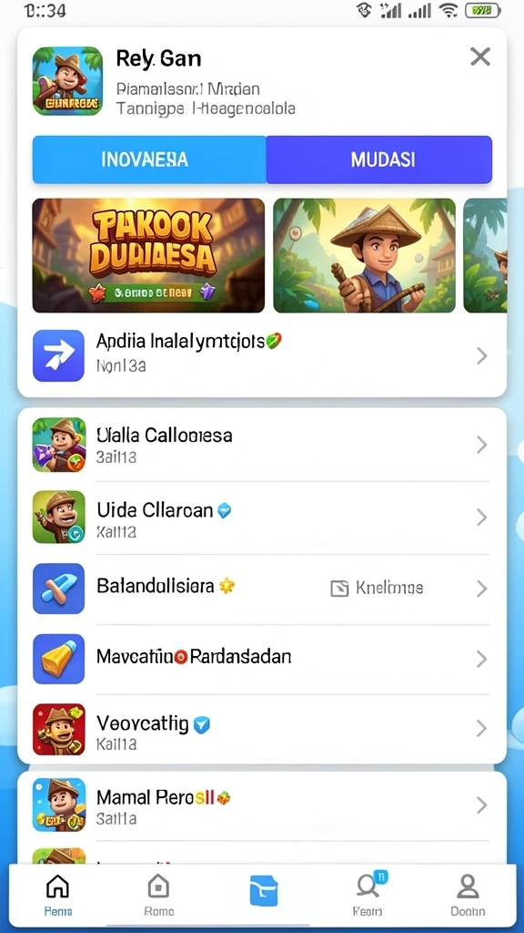 GEMS365 menampilkan grafis yang memukau dan menarik.