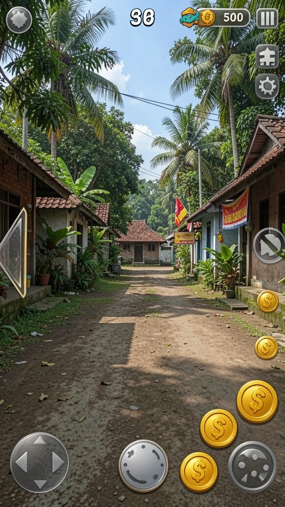 Karakter dengan efek visual yang memukau dan detail.