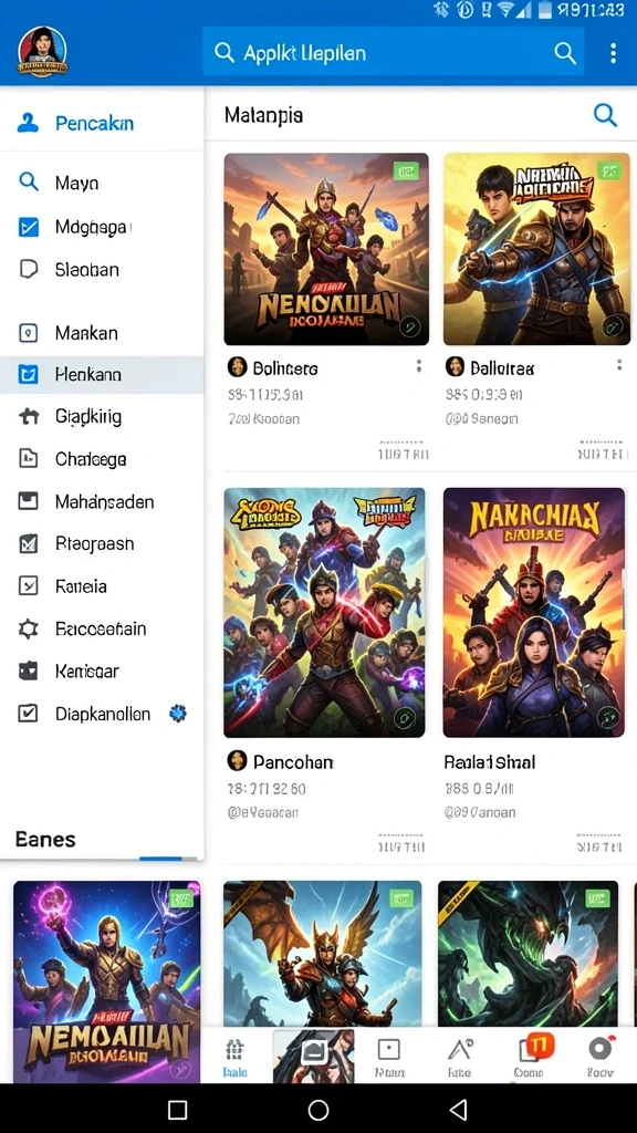 Fitur sosial yang memungkinkan koneksi dengan teman-teman.