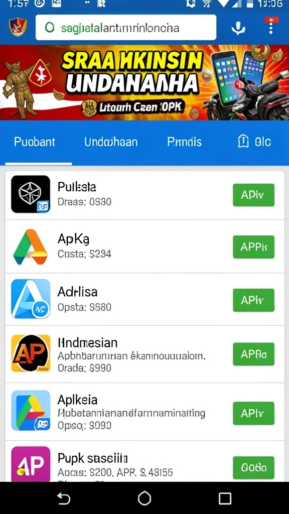 Tampilan antarmuka yang intuitif dan mudah dipahami.
