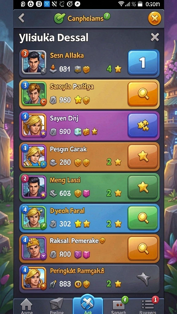 Gambaran gameplay yang seru dengan tantangan yang menanti.
