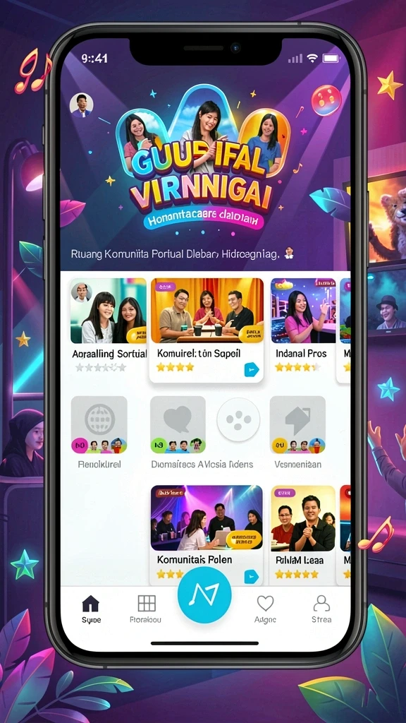 Tampilan antarmuka pengguna yang ramah dan intuitif.