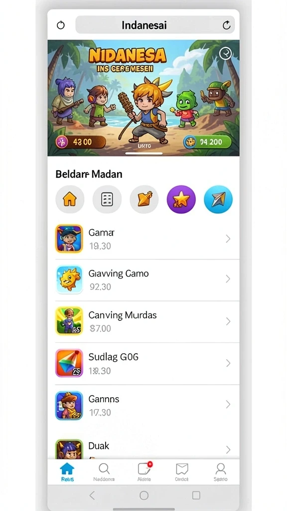 Tampilan antarmuka yang modern dan user-friendly.