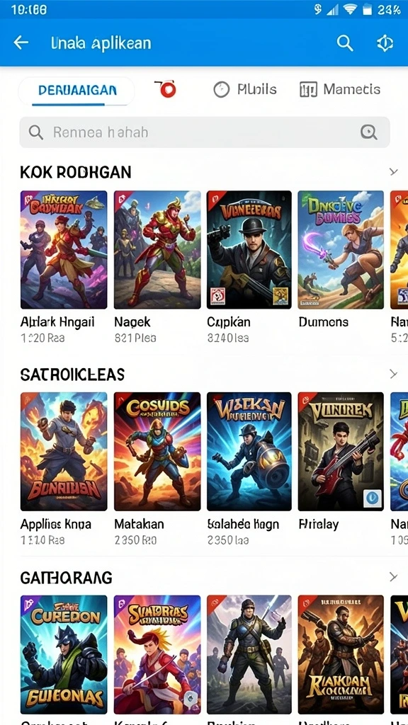 Banyaknya pilihan taruhan yang tersedia.