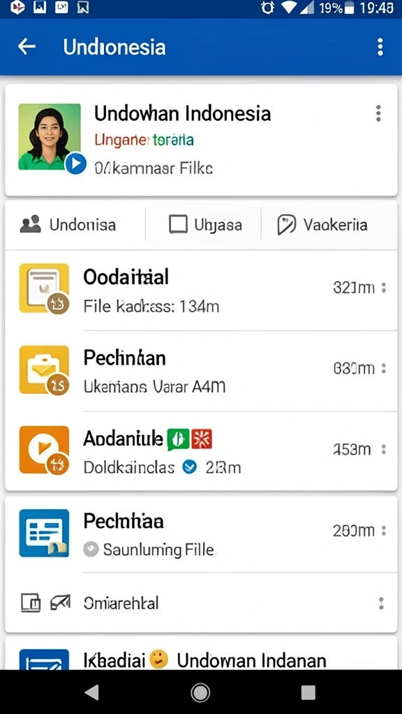 Tampilan antarmuka yang menarik dan mudah digunakan.