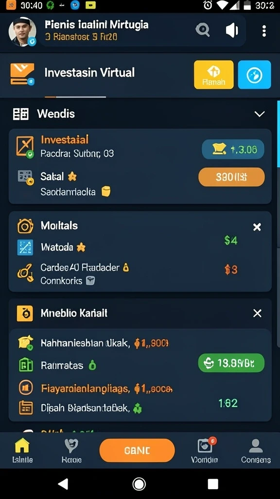 Papan peringkat global untuk kompetisi.