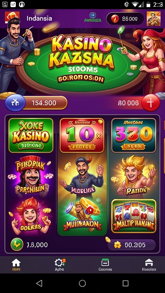 Screenshot menunjukkan momen jackpot yang mengesankan.