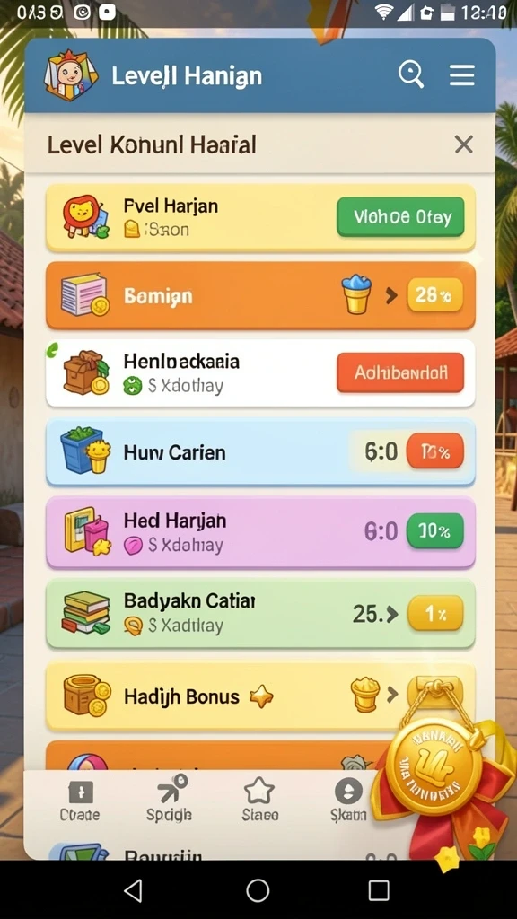 Karakter unik dengan kemampuan menarik.