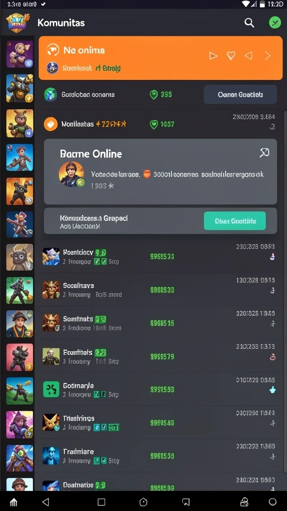 Fitur multiplayer yang memungkinkan bermain bersama teman.