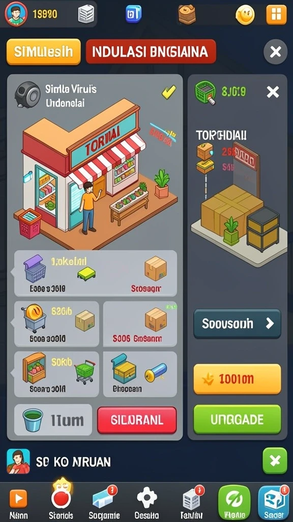 Fitur sosial untuk terhubung dengan pemain lain.